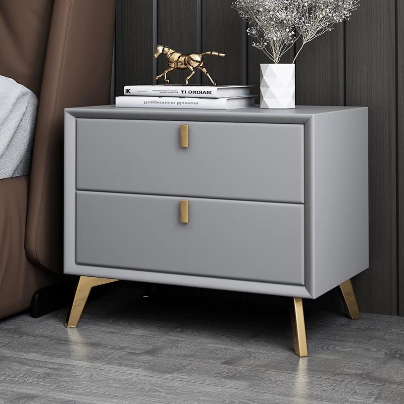 Bedside Cabinet Solid Wood Simple Modern Small Light Luxury Storage Bedroom Bedside Narrow