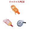 3PCS Garden Basket Fruit Picker Head Plastic Fruit Picking Tool High-altitude Fruit Picker Picking Loquat Picking Bayberry Tool