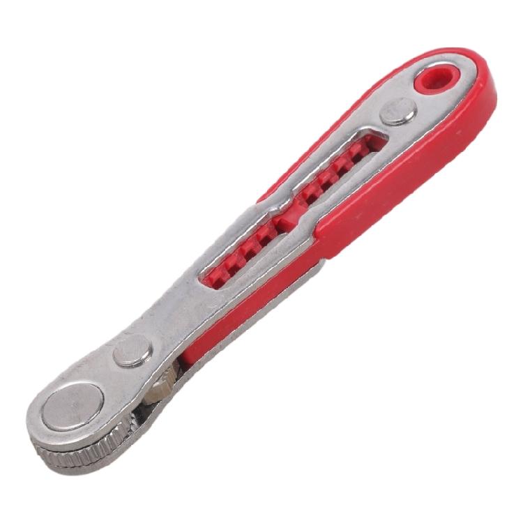 Mini Ratchet Spanner 36 Teeth AntiSlip Grooves Ratchet Screwdriver Durability Carbon Steel For Tight Engine Space