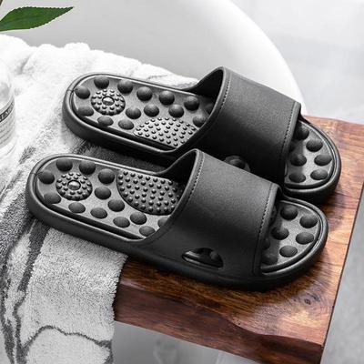 Summer Bathroom Shoes Take Off Ladies Sandals and Slippers Men's Foot Massage Slippers