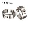Sealing Various Hoses Single Ear Stepless Stainless Steel Hose Clamps