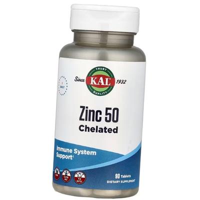 Zinc Chelate, Zinc Chelated 50, 90 Tabs (36424043)