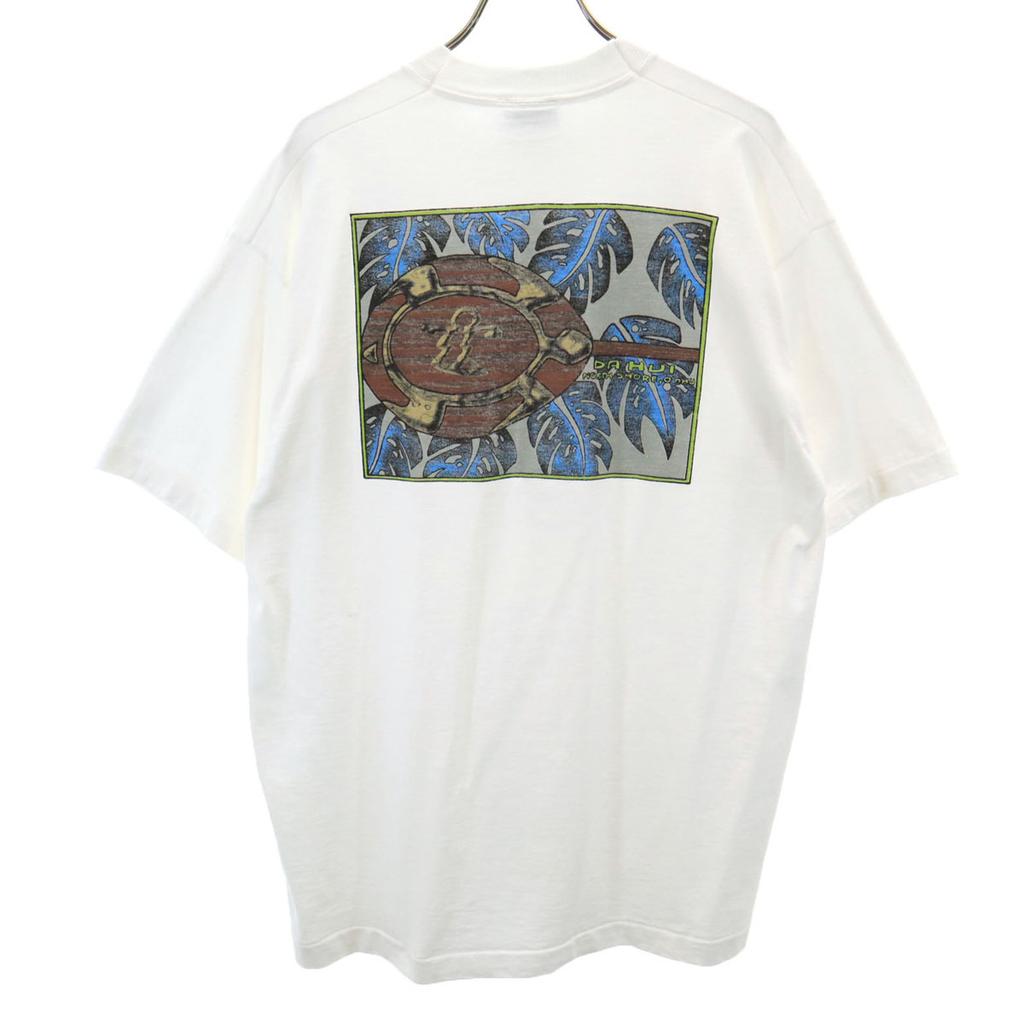 Da Hui 90s Made In USA Old Back Print Short Sleeve T-shirt Single Stitch Men's Used