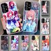 Nakano Miku Anime Phone Case Cover For Samsung Galaxy A12 A22 A32 A52 A72 A02S A51 A50S A31 A20S A10S Note 20 Ultra 10 Plus Gala