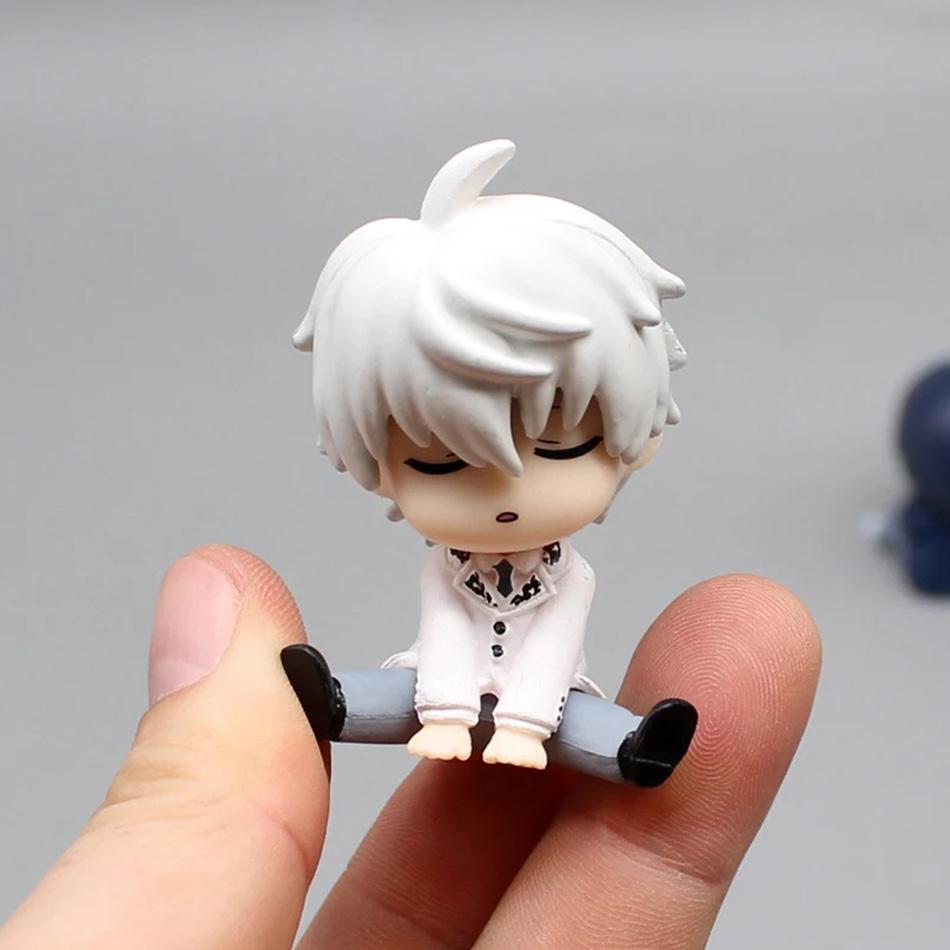 Blue Lock Anime Q Version PVC Figures Collectible Gift - Bachira Meguru Nagi Seishiro Isagi Yoichi Mikage Reo Statue Dolls