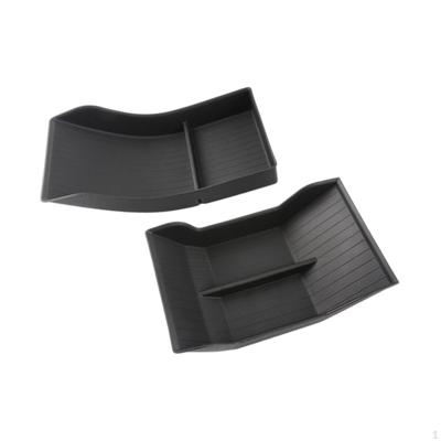 Lot de 2 boîtes de rangement pour accoudoir de console centrale, support d'accessoires pour intérieur de voiture modèle Y 3