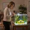 PVC Aquarium Submarine Ornament Waterproof Fish Tank Shelter Decor for Shrimp Crayfish Small Fish Hideout Landscape Accessory