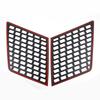 Aluminum alloy For Land Rover Freelander 2 2007-2015 Car Rear Side Window Side Window Glass Protection Panel Car Accessories