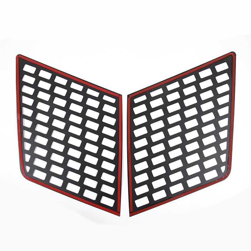 Aluminum alloy For Land Rover Freelander 2 2007-2015 Car Rear Side Window Side Window Glass Protection Panel Car Accessories
