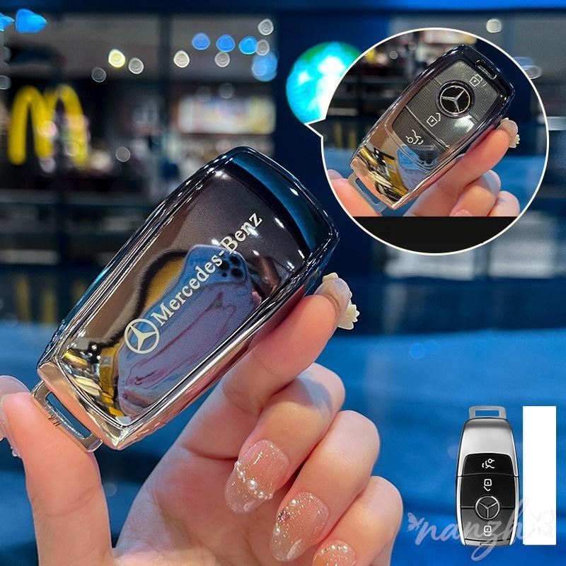 AABII1 TPU Car Smart Remote Key Case Cover For Mercedes Benz A B C E R Class GLS GLA GLK GLC CLS CLA AMG W204 W205 W212 W463 W176