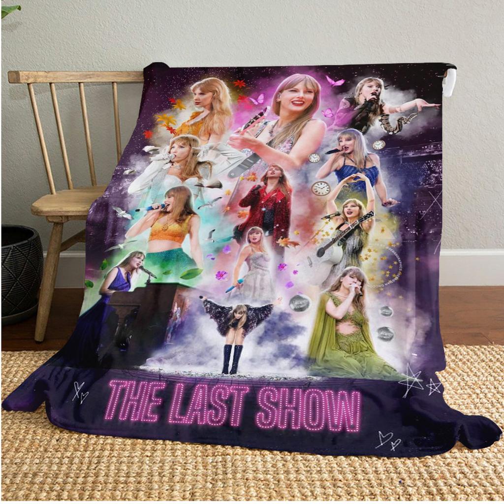 Era Celebration Concert Plush Blanket Soft Comfortable All Seasons blanket Sofa Office Naps blanket Outdoor Travel throw Perfect Gift