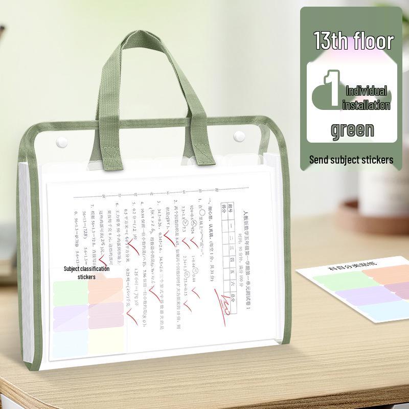 Multifunctional Document and Book Storage Tote