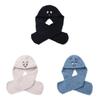 Plush Duck Beanie Cap With Neck Warmer For Cold Weather Use