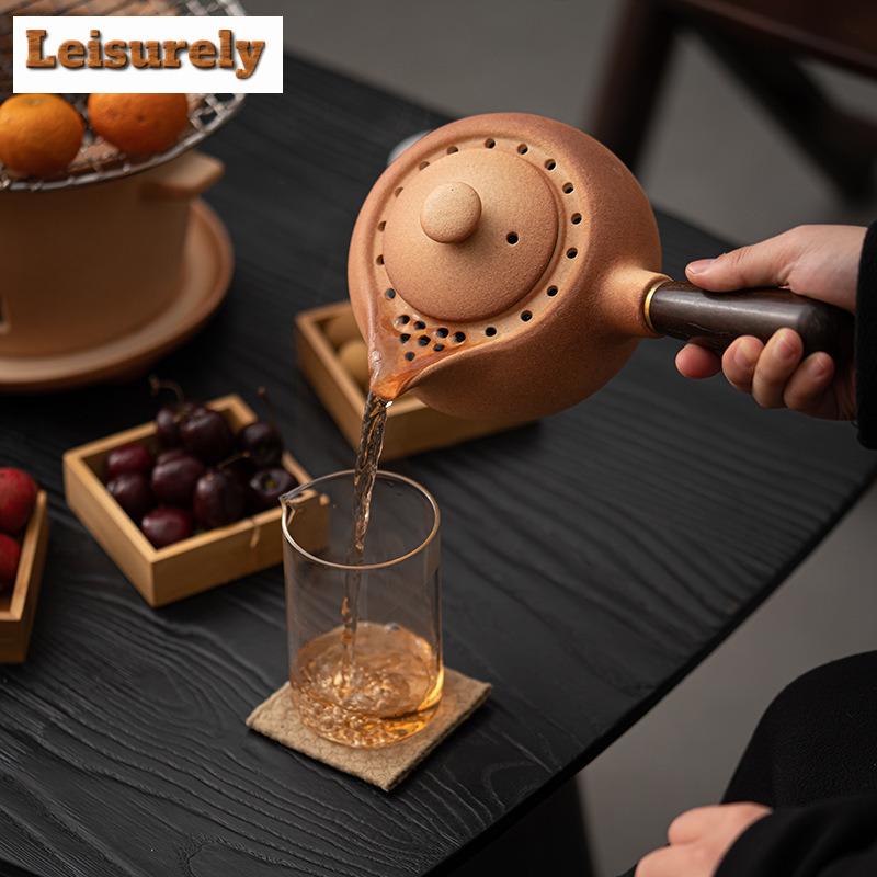 ვინტაჟური კერამიკის თიხის ნახშირის ღუმელი, უხეში კერამიკის გამათბობელი, ჩაის ცეცხლი, ჩაის ღუმელი, ჯანმრთელობისთვის წყლის ადუღების ქვაბი, ქვაბი ნახშირის ღუმელისთვის