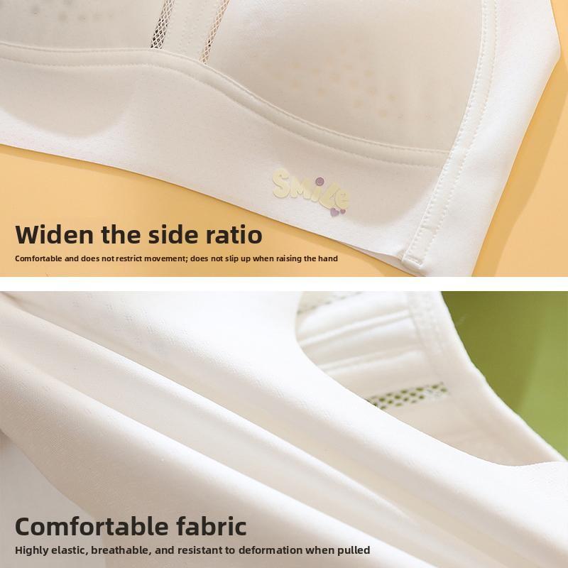 Stage 2 Fixed Cup Puberty Teen Bra, Sports Tank Top Developmental Underwear for Junior & Senior High School Big Girls