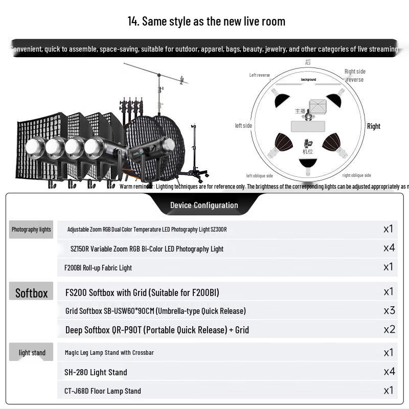 Godox SZ150R LED RGB Continuous Video Light