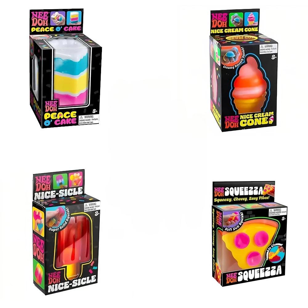 Favorite Toy Schylling Needoh Stress Toy Relieves Soft Cube Anxiety, Squeezes Objects, Office Decompression Toy