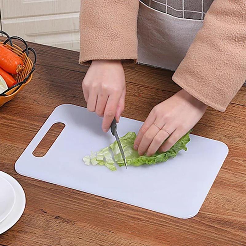 PP Square Chopping Board Creative Vegetable and Fruit Chopping Board Easy To Clean Non Slip Chopping Board Tools Kitchen Tools