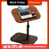Foldable Sofa Edge Table Adjustable Height Flip Desktop Adjustable Bedside Table Easy Installation C-Shaped