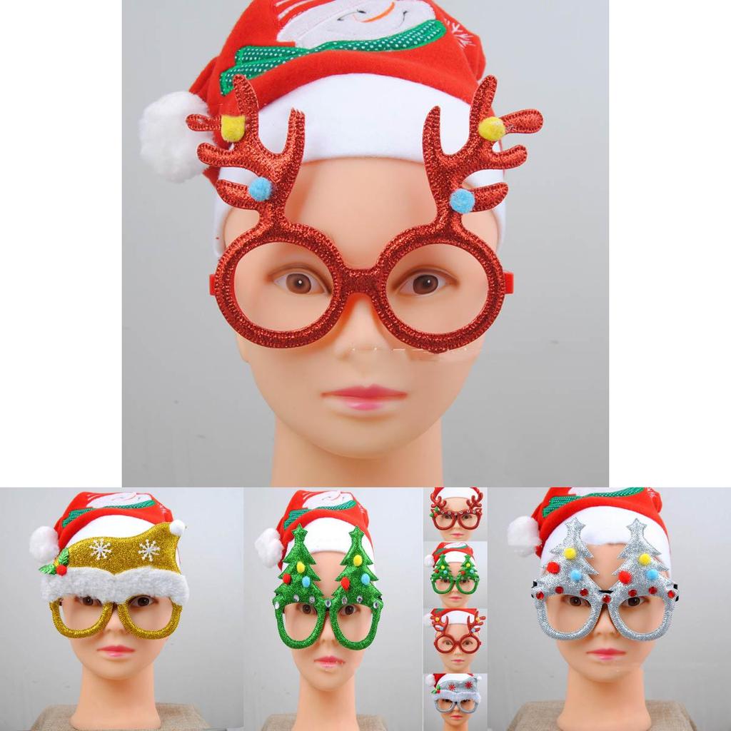 Fashion Eyeglass Frame Creative Cute Glasses Frame For Christmas Glasses High-quality Fun