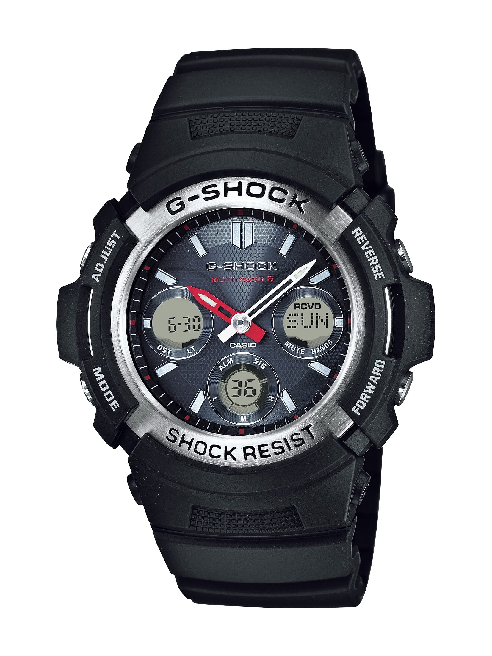 

Casio Solar Watch Model as G-SHOCK Digital-Analog Radio-Controlled AWG-M100-1A (Same AWG-M100-1AJF) [Used]