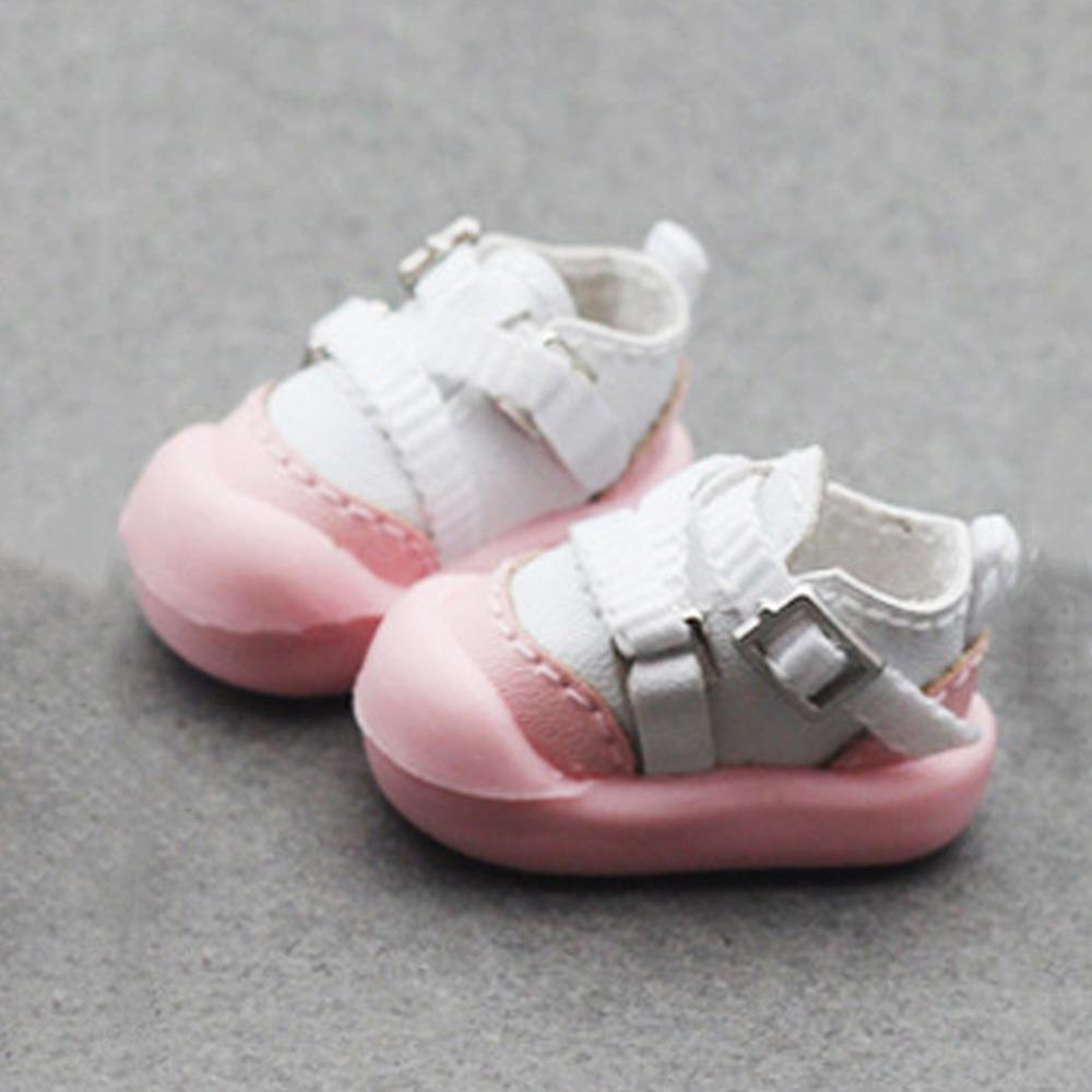 MJD Dolls Soft Glue Shoes OB11 BJD Doll Shoes High Quality 1/12 Dolls Doll Shoes  Birthday Gifts
