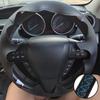 Car Accessories Hand Stitched Microfiber leather Steering Wheel Cover For Mazda 3 Axela 2008-2013 5 2011-2013 CX-7 2010-2016