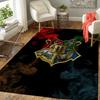 1Pc Hogwarts Crest Magic Rug, Office Carpet Indoor Outdoor Doormat, Non-Slip, Comfortable, Living, Christmas Halloween, Xmas Gift G1265