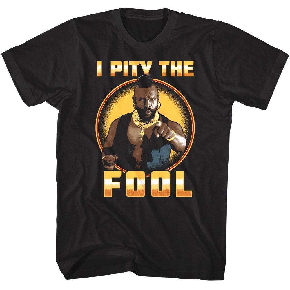 Mr T Fools Gold Men T Shirt L