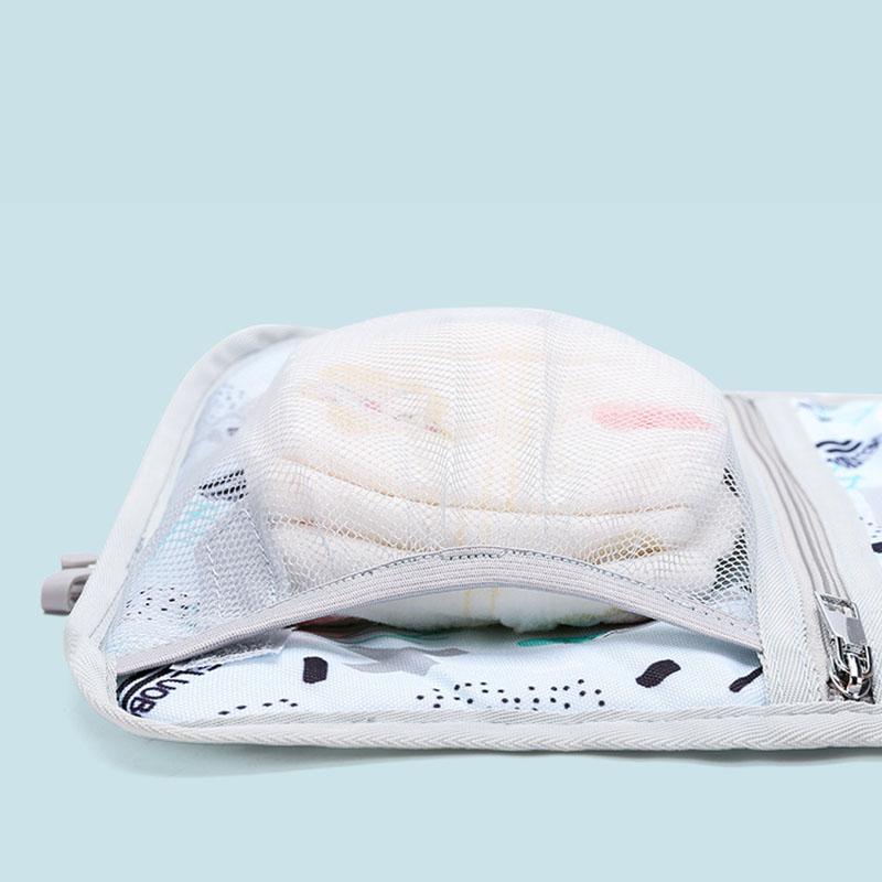Waterproof Baby Changing Pad, Portable Diaper Changing Pads for Newborn Girl, Travel Changing Station Perfect for Baby Shower Gifts