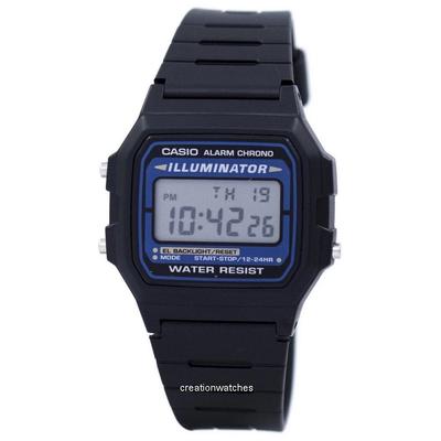 Digitaler Quarzalarm Chrono Illuminator F-105W-1ADF F105W-1ADF Herrenuhr