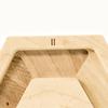 Finger Workout Hexagonal Wooden Forearm Strength Trainer Portable Hangboard For Climbing Fitness Home Exercise Workout Gym