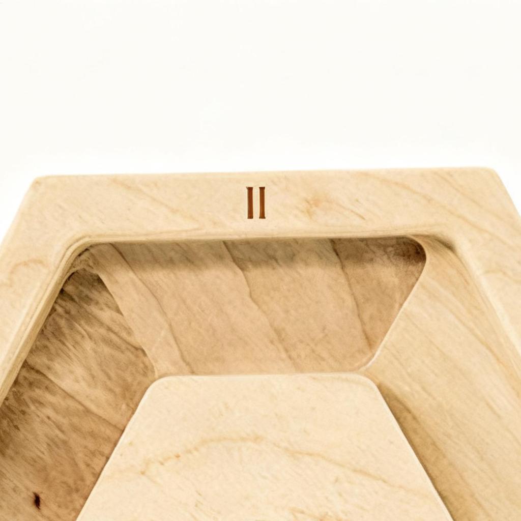 Finger Workout Hexagonal Wooden Forearm Strength Trainer Portable Hangboard For Climbing Fitness Home Exercise Workout Gym