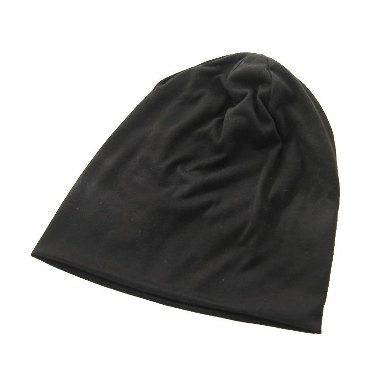 Postpartum Korean Style Graffiti Beanie – Women's Autumn/Winter Turban Hat & Unisex Headscarf