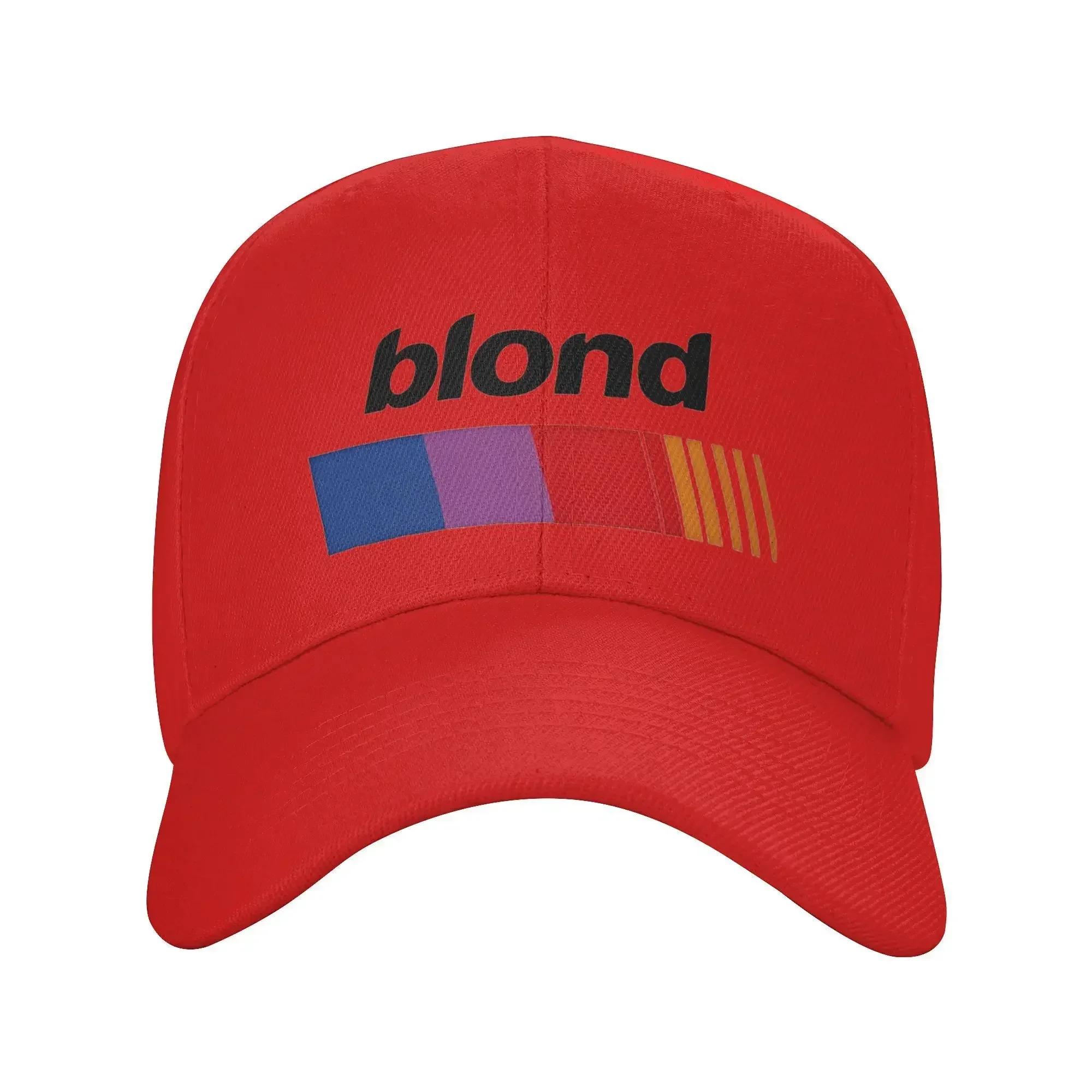 

Summer New Frank Blond Album Baseball Cap Outfits For Unisex Vintage Oocean Trucker Hats Adjustable Adjustable