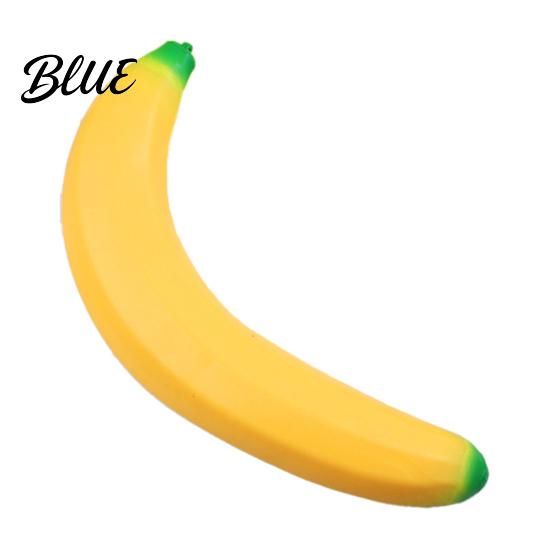 Giant Banana Soft Toy Squeeze Stress Relief TPR Slow Rebound Anxiety Fidget for Kids Adults Birthday Christmas Gift Focus And Relaxation Ball