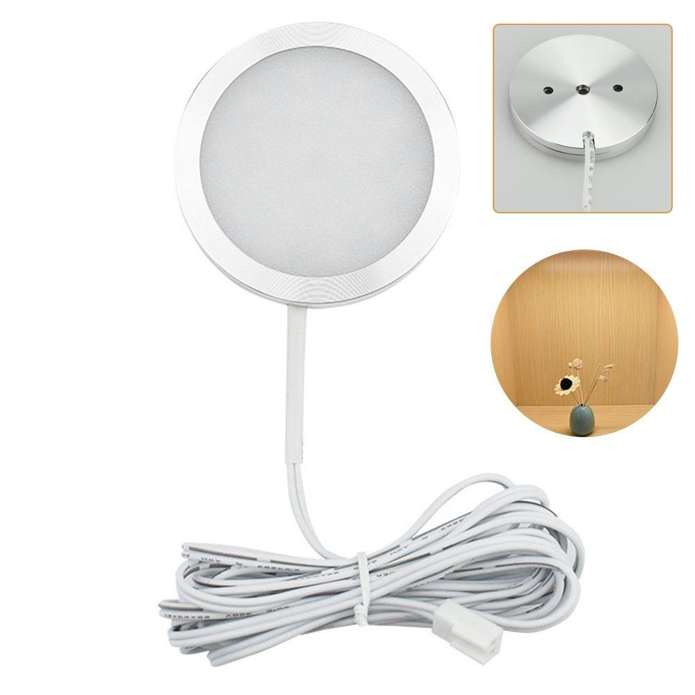 Luz de techo empotrada de 21 LED Lámpara de techo circular de aluminio Luces LED circulares Armario