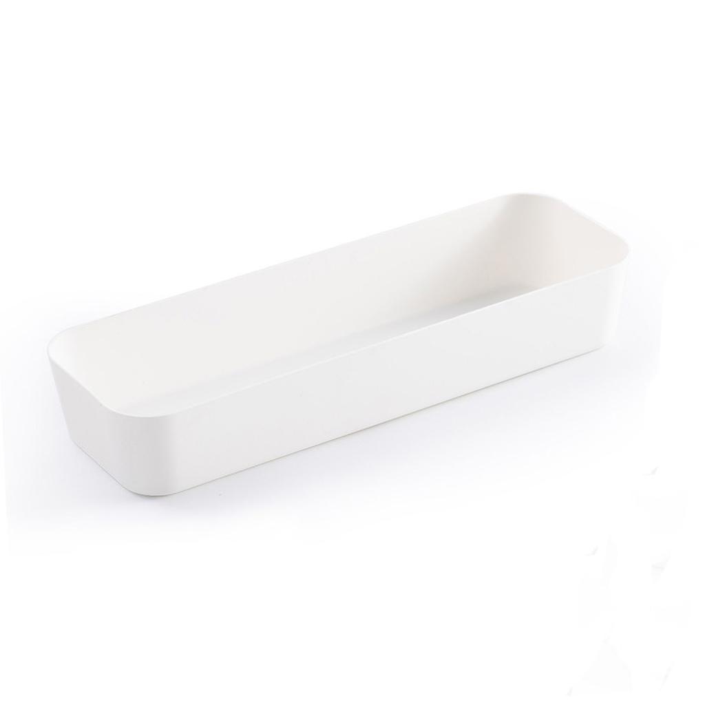 Drawer Organizer Desk Cosmetic Stationery Organizing Container Drawer Divider Box for Kitchen Bedroom Bathroom Office
