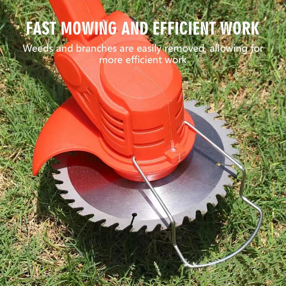 2025 New Cordless Handheld Electric Grass Trimmer Adjustable Lawn Mower Garden Tool Compatible With Makita 21V Battery