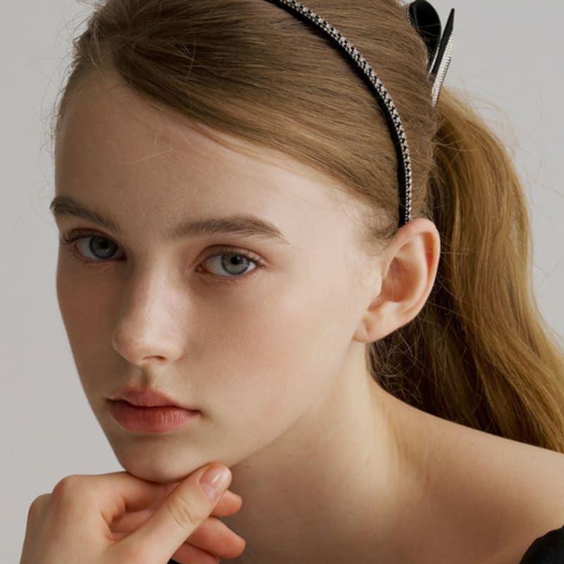 

Жан Поль Кларисс Оправа Кристалл Повязка для волос JP-25-029HB hematite