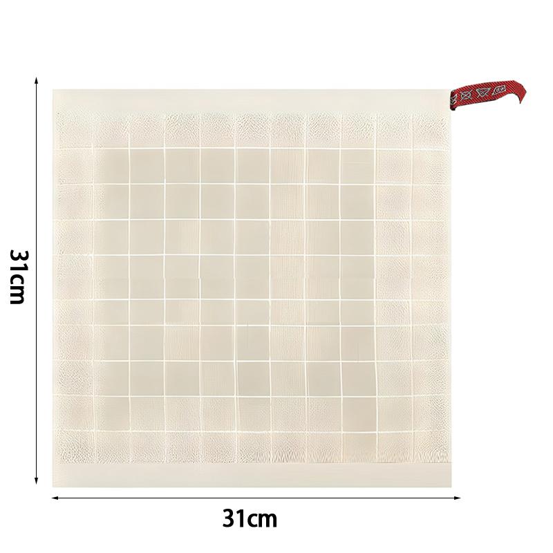 Kitchen Towels Checkered Designed Soft And Super Absorbent Dish Towels Cleaning Cloths