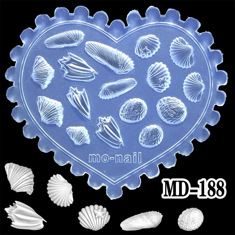 

1 шт. Форма для 3D акриловых ногтей на морскую тематику: морская ракушка, золотая рыбка, морская звезда, вишня, клубника, силиконовая форма для маникюра своими руками