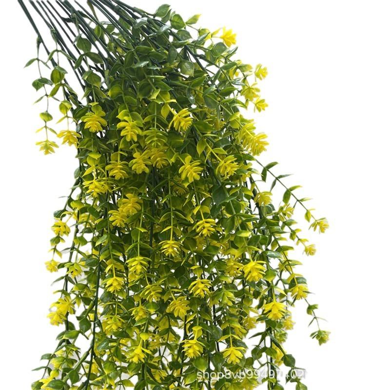 

Имитация эвкалипта, камелия, имитация цветка, лоза, орхидея, искусственный пластик, поддельный цветок, уличный цветок жёлтый