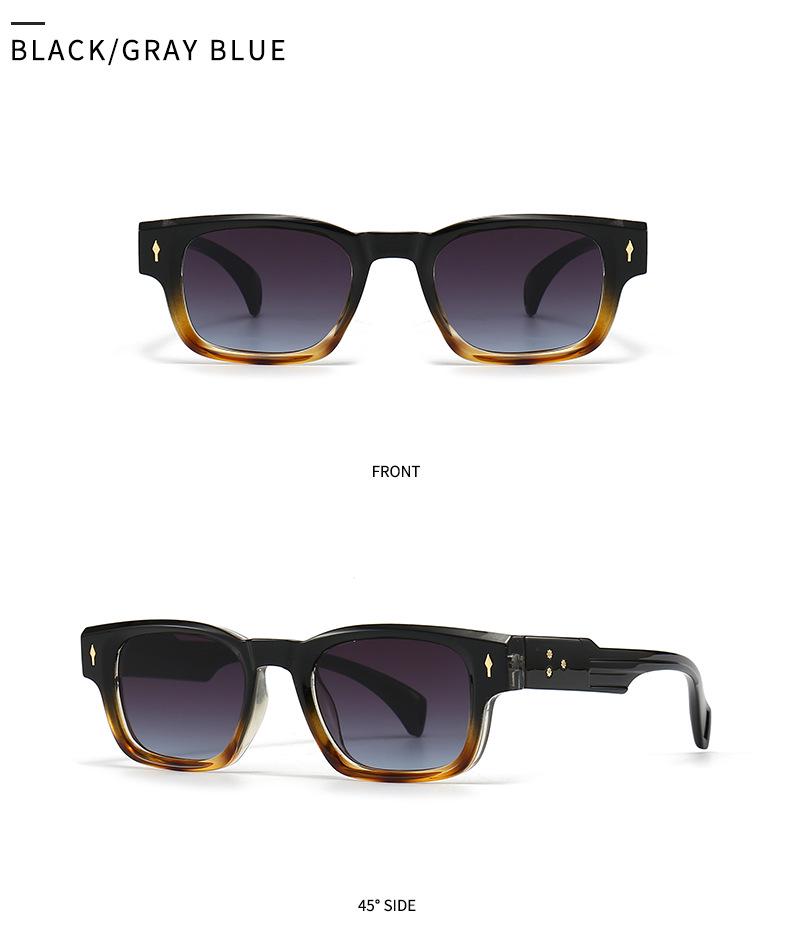 Modern Retro Artistic Anti-Blue Light Sunglasses - European & American Street Style