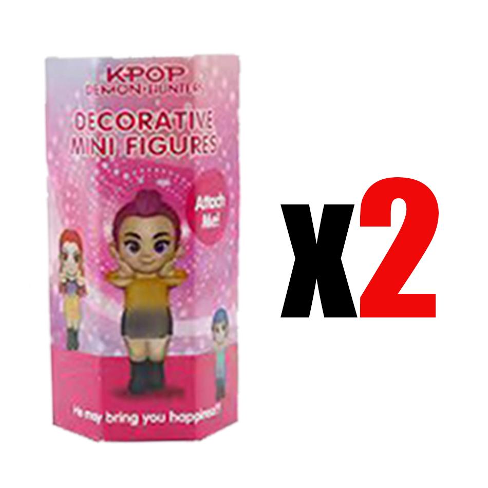 Figura de Anime Kpop Cazadores de Demonios Serie Caja Sorpresa PVC Dibujo Animado Mini Modelo Juguete Muñeca Decoración de Escritorio Niño Regalo Sorpresa de Navidad