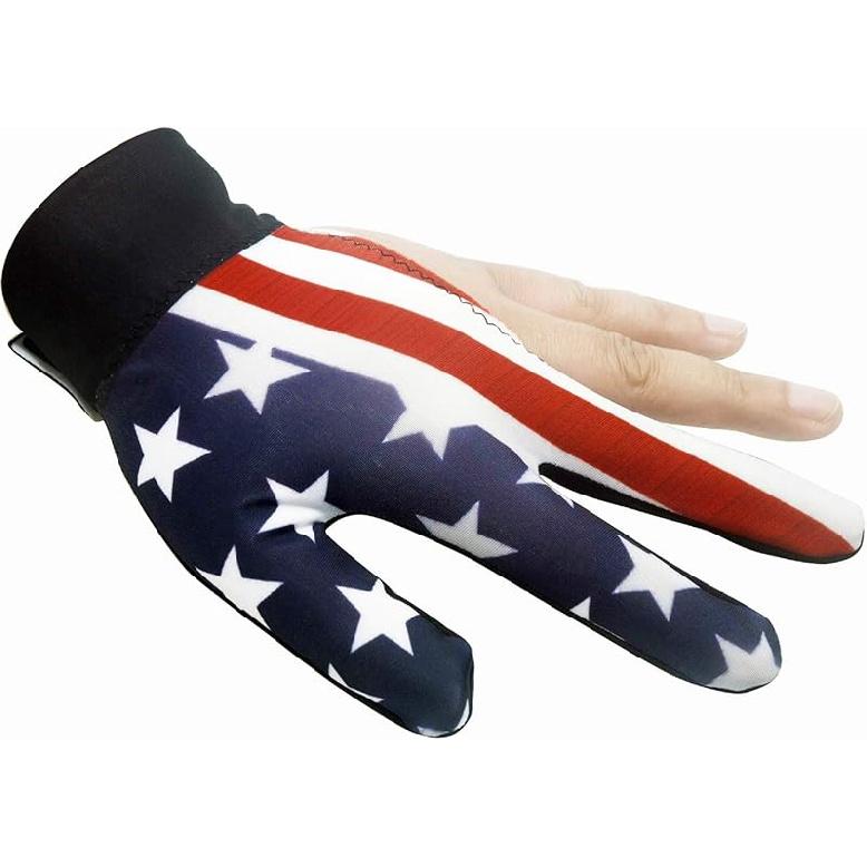 ITODA 3 Finger Billiards Gloves Pool Cue Gloves Elastic Show Shooters Carom Pool Snooker Playerss Gloves Durable Breathable Anti-Skid Game Gloves