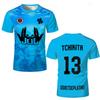 2026 LUGL Tchikita 13 Unisex Stampa 3D Asciugatura Rapida Traspirante Streetwear Casual Sportiva Maglietta