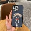 J-Junko E-Enoshima Anime   Phone Case For iPhone17,16,15,14,13,12,11 Plus,Pro Max Colored Silver Plated Inside Cover