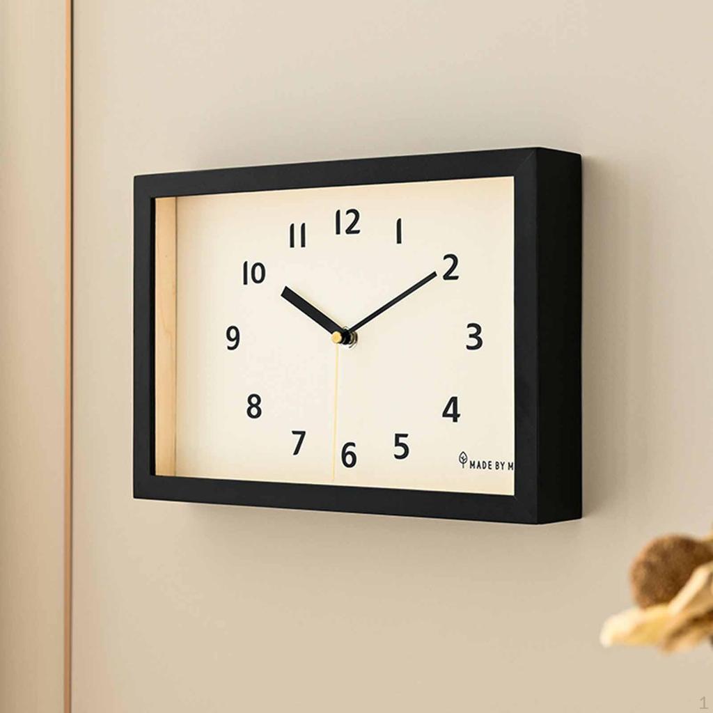 Wall Clock Desk Decorative Modern Fashion Silent Home Decoration for Bedroom Kitchen Indoor