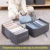 Silver Thread Sweater and Jeans Storage Organizer for Wardrobe Drawers